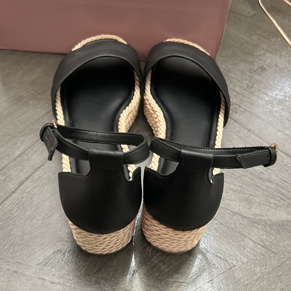 Franco Sarto Sandals Via Black Leather - Picture 7 of 12